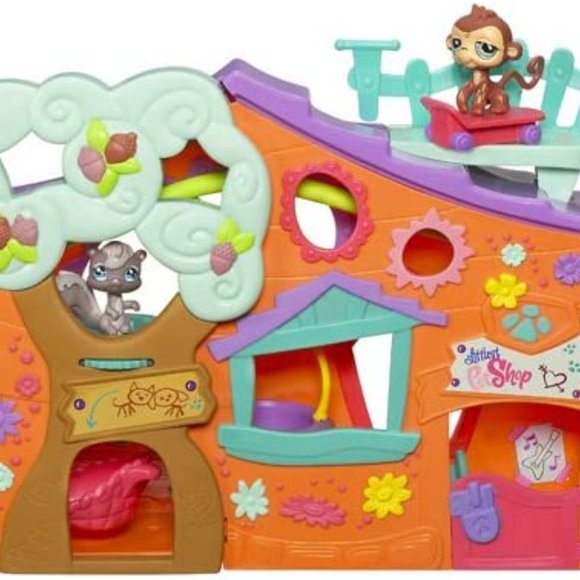 LITTLEST PET SHOP CLUBHOUSE PLAY SET(ALMOST COMPLETE) - Picture 2 of 3